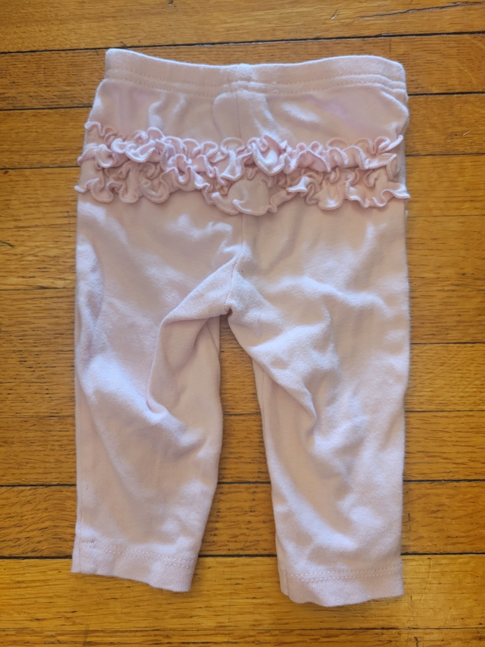 Baby Girls Pink Two-Piece Outfit - Dress & Leggings - Picture 8 of 9